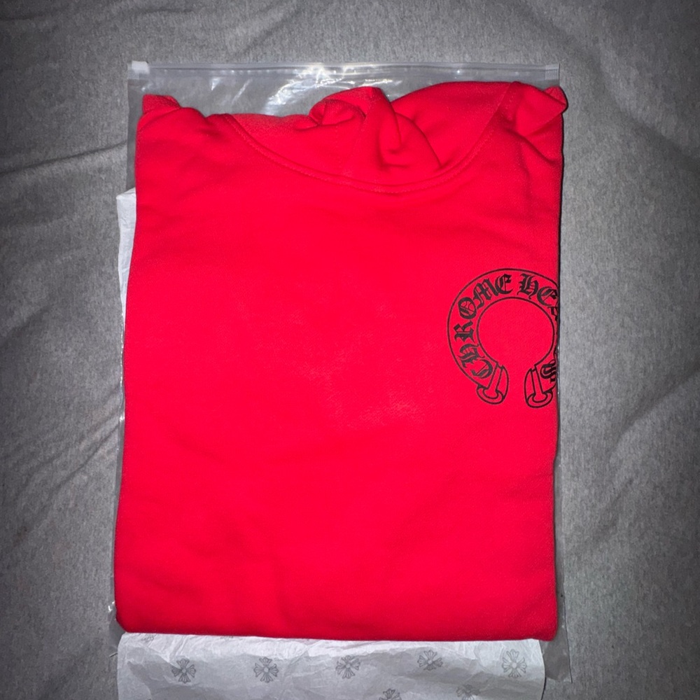 Chrome Hearts Bright Red Hoodie